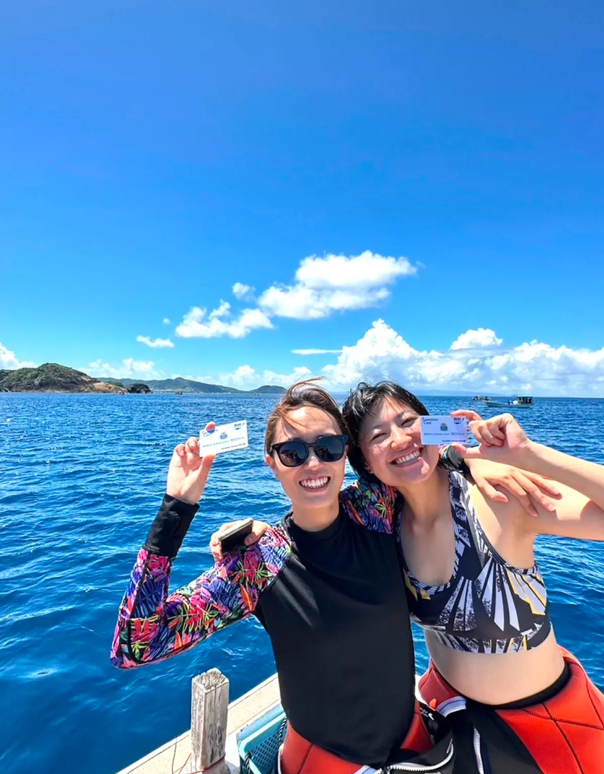 ダイビング講習の様子