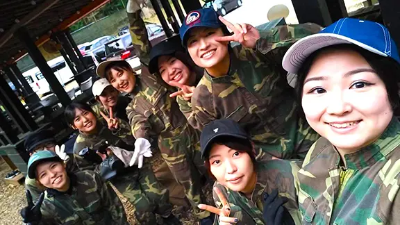 ダイビングの様子