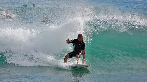 ダイビングの様子