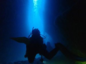 ★１月　Jua 雲見洞窟ダイビングツアー