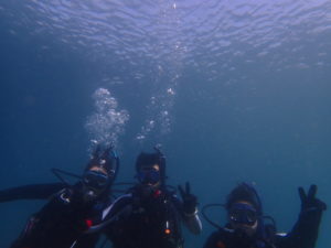 まだまだ水温あたたかー