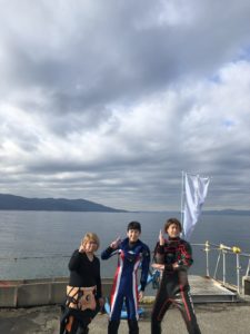 足が大きすぎて！