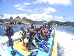 ダイビングやってる感