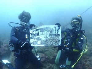 Wバースデーダイブ！！！