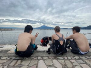 プールの妖精？住人？