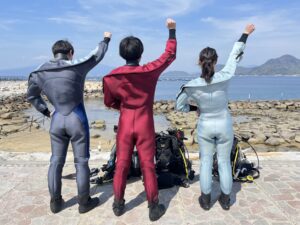 デザートまでがダイビング👍