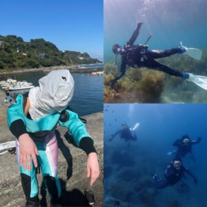 1/28～29（火水）　SDC合宿《DRY ＆ 中性浮力》