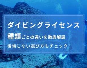 ダイビングライセンスの種類は40以上！違いや費用、後悔しないおすすめ選択肢を紹介
