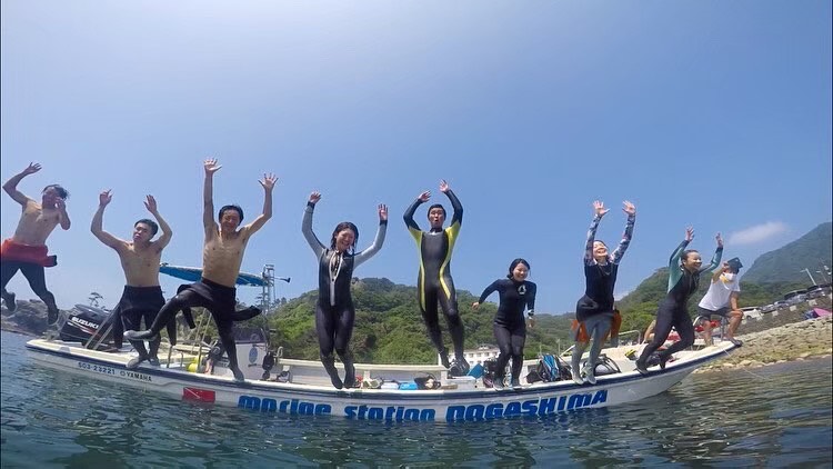 20代・30代・40代の男女が一人参加で集まるDIVE SHOP Juaのダイビングサークル風景