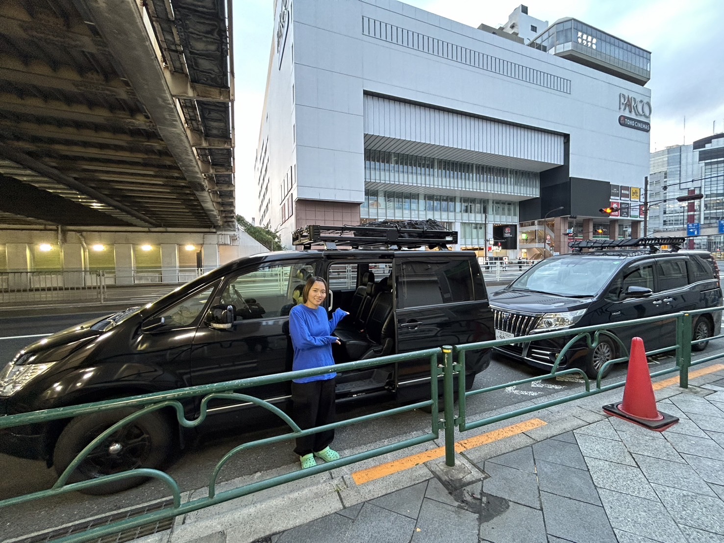錦糸町駅から伊豆・神奈川の海へ無料送迎するDIVE SHOP Juaの専用車